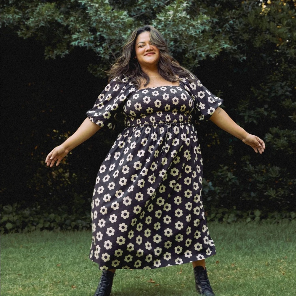 Christy Dawn Katrina Dress Daisy Noir 2x